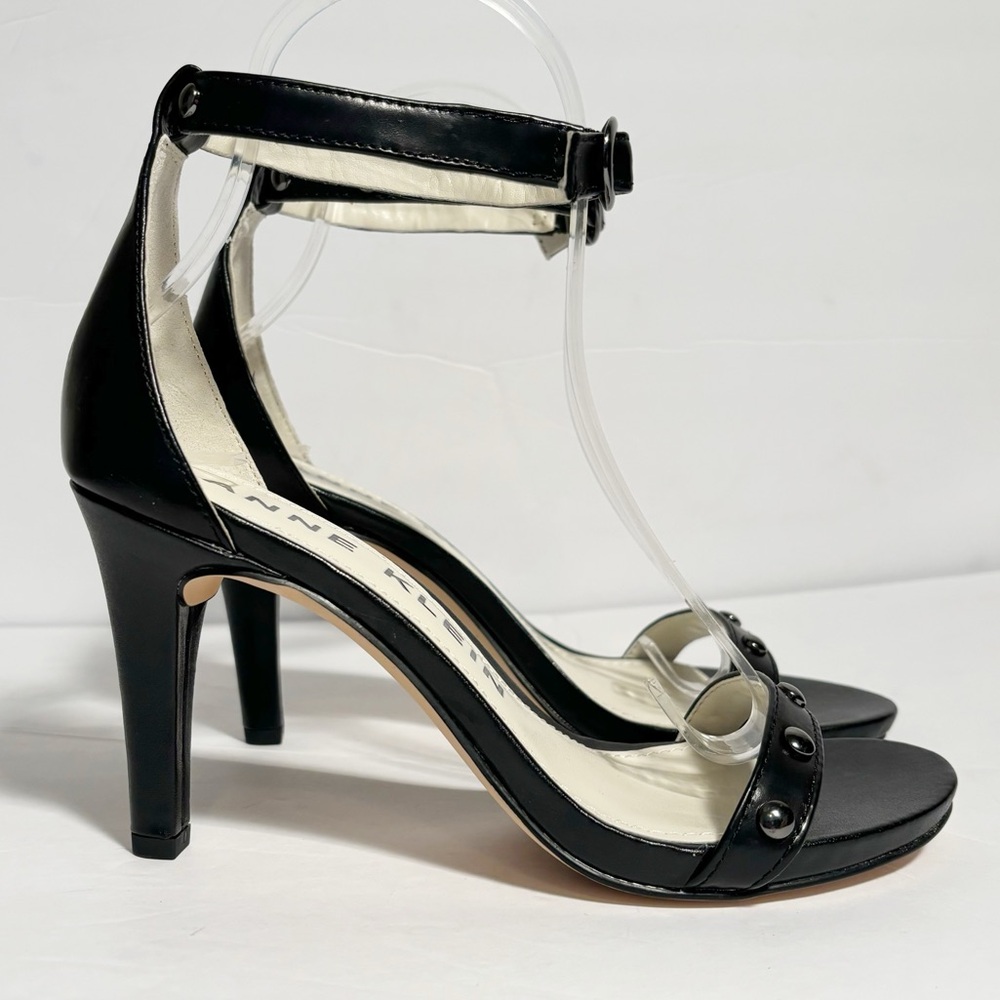 Anne Klein Black Akossana Studded Heel‎
